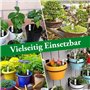 Lot de 210 Étiquettes pour Plantes Blanches en Plastique – Résistantes aux Intempéries – 10 x 2 cm – Etiquette Plante Pour Jardi