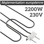 WOZLO Grille Barbecue，Barbecue，Weber Accessoires Barbecue，Élément Chauffant de Remplacement pour Barbecue, Compatible 66631 (rég