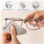 Chiffons de Nettoyage Lunettes lavables