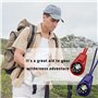 PFLYPF Lot de 18 mini boussole multicolore avec 2 boussole ronde noire pour sac à main - Outil de survie en plein air - Convient