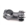 Potence de vélo en aluminium - 25,4 mm - 60 mm - 20° - Noir