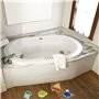 10 Pièces Autocollants Antidérapants pour Salle de Bain ,Avec 1 petit grattoir,Autocollants de baignoire antidérapants pour enfa