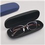 ATBUSS Lot de 2 Étuis à Lunettes Unisexe Avec 2 Chiffons, Boîte de Rangement Pour Lunettes de Soleil, Portable et Rigide - Noir
