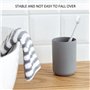 Lot de 3 gobelets de rinçage buccal avec 3 supports de brosse à dents, gobelets en plastique de qualité alimentaire, porte-bross