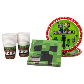 SPARKLERS CLUB Pack de fête Minecraft