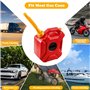 3 Pièces Remplacement Gas can Spout Kit, Version Améliorée Jerrican Essence Bec, le gaz peut se remplacer par la buse par des Ca