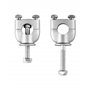 Fixation de Guidon Moto en Alliage Aluminium pour Moto VTT