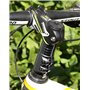 QWORK® Rehausse Potence de Guidon, Rallonge Potence Velo en Alliage d'Aluminium pour 28,6mm Fourche Potence VTT, 124mm Noir