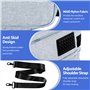 UUBOXS Étui de Transport pour PS5, Sac de Voyage de Protection pour PS5/PS5 Pro/PS5 Slim, Sac PS5 à Main pour Manette, Casque de
