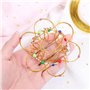 Fil D'artisanat en Aluminium 1mm X 50 M, Fil de Fer Souple Loisir Creatif, Flexible Fil Aluminium, Fil Doré, Fil à Bijoux pour B