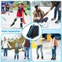Sac de Patinage à roulettes 40x38x28cm, Sac Roller Sac pour Patins à Glace Skate Bag, Sac à Patins à roulettes avec Sangle Régla