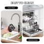 2 Pièces Grille Anti Projection pour Air Fryer Ninja Double Stack XL SL400EU Et SL300EU, Réutilisable Plat Moule Silicone Air Fr