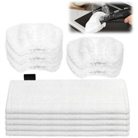 TOSAVGA 10 Bonnettes Microfibre Lingettes pour Karcher Vapeur