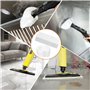 TOSAVGA 10 Bonnettes Microfibre Lingettes pour Karcher Vapeur, 5 Chiffons pour le sol+5 Housses pour la Buse Manuelle pour Netto