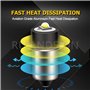 Ruiandsion Ampoule LED 1-9 V P13.5S 1,5 V 3 V 4,5 V 6 V 9 V Remplacement pour lampe de poche, lampe de travail (lot de 1)