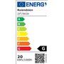 Ruiandsion Ampoule micro-ondes T170 Base 230V 20W Ampoule micro-ondes pour lampe universelle de four à micro-ondes poire, blanc 