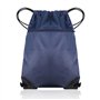 Popuppe Sac Tissu Cordon Imperméable Sac de Sport à Cordon Sac à Dos Plage Piscine pour Tout âge Sac Natation à Ficelle avec Poc