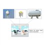 EPTTECH Smart TLC 2206 WiFi Serbatoio acqua Monitor Indicatore di liquido Regolatore di livello Monitoraggio Remoto Sensore di l