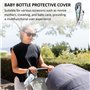 EHDWXVZM Sac Isotherme Portable, 1 Sac De Rangement pour Bouteilles, Housse De Protection pour Bouteille, 1 Pendentif Pingouin