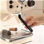 SLAXJNE Brosse De Nettoyage De Machine À Café 2 Pièces, Brosse De Nettoyage De Machine À Expresso, Brosse À Poignée, Brosse De N