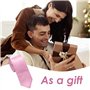 SLAXJNE Paquet De 2 Cravates Roses, Vêtements De Cérémonie Pour Hommes, Cravates D'Affaires, Cravates De Chemise Professionnelle