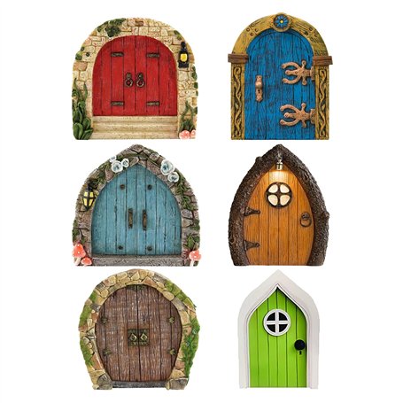 Porte De Jardin Miniature 6 Pièces