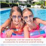 EHDWXVZM 1 Paire De Lunettes De Soleil Pour Enfants, 1 Paire De Manches De Glace, Lunettes De Soleil En Forme De Cœur, Lunettes 