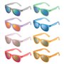 ZGDEIWGF Lunettes de soleil à film couleur pour enfants