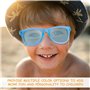 ZGDEIWGF Lunettes de soleil à film couleur pour enfants, 8 pièces, multi-pack de lunettes de soleil pour enfants, lunettes de so