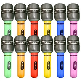 ZGDEIWGF Microphone Gonflable 12 Pièces
