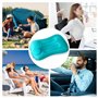 ZGDEIWGF 1 ensemble de coussins de voyage, accessoires de sac à dos, coussin de camping gonflable, accessoire de vacances à la p