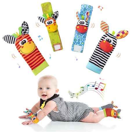 Bébé Poignet et Chaussettes Hochet