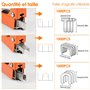 Gaethra Agrafeuse Murale 3-en-1 – Agrafeuse Bois avec 3000 Agrafes & Arrache-Agrafes, Agrafeuse Tapissier à Force Réglable – Idé