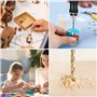 Mini Perceuse Électrique Manuelle, Vankarr Perceuse Mini DIY Sans Fil à 3 Vitesses Rechargeable avec 10 Forets, Perceuse Manuell