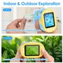 Microscope pour Enfants, Vankarr 1000X Mini Microscope numérique de Poche Portable avec Carte SD 32 Go, écran IPS 2 Pouces, écha