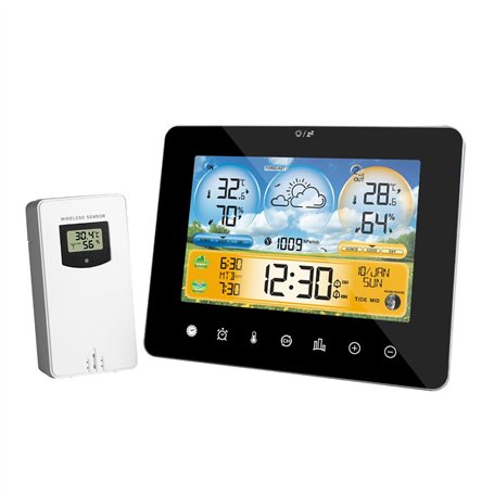 Gerbala Station Météo Interieur Exterieur Sans Fil