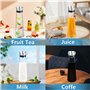 VFANDV Carafe en Verre, 1L Carafe Eau en Verre Avec Couverture Carafe Eau Transparent Carafe à Eau Résistant à la Chaleur Pichet