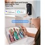 UCOCARE Sonnette sans Fil avec Camera Compatible avec Alexa, 2K Sonette sans Fil Exterieure Etanche Camera, Visiophone sans Fil 