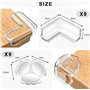 18 PCS Protection Coin de Table Bébé
