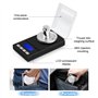 Mini Balance de Precision Balance de Poche avec Écran LCD Rétroéclairé Petit Balance de