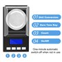 VFANDV 0.001g/50g Balance de Precision, Mini Balance de Precision Balance de Poche avec Écran LCD Rétroéclairé Petit Balance de 