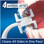 tête unique en forme de H et 4 jets d'eau