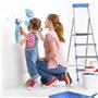 Rouleau de Peinture Kit Brosse Pinceau Mini en Mousse Décoration Murale Plafond Maison 10 Pièces