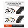béquille stable pour VTT