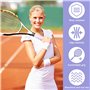 7 Pièces Ruban de Raquette Grip Surgrip Tennis Grip Raquette Badminton Surgrip Badminton Ruban Adhésif pour Raquette de Tennis O