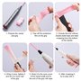 7 Pièces Ruban de Raquette Grip Surgrip Tennis Grip Raquette Badminton Surgrip Badminton Ruban Adhésif pour Raquette de Tennis O