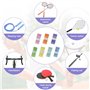7 Pièces Ruban de Raquette Grip Surgrip Tennis Grip Raquette Badminton Surgrip Badminton Ruban Adhésif pour Raquette de Tennis O