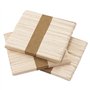 StüCk Lot de 150 étiquettes pour plantes en bois naturel