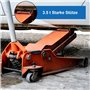 Lot de 4 patins en caoutchouc universels pour cric de voiture, avec rainures et surface gaufrée, peut être utilisé pour crics et
