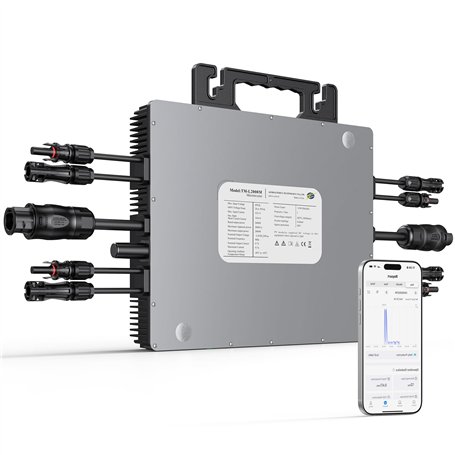 BATENORY Micro onduleur 2000 W avec WiFi et application